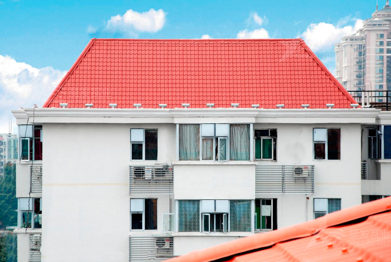 长沙自建房120平方的房子屋顶用合成树脂瓦大概多少钱？