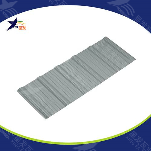 防腐apvc塑料瓦 工程钢结构厂房建材复合梯形瓦 长沙PVC瓦厂家生产销售